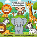 Wild Animals Coloring Book